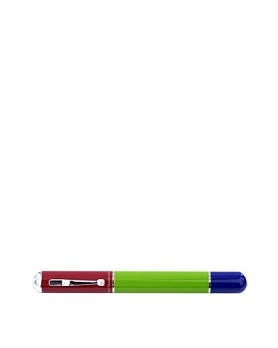 Campo Marzio Fountain Pen & USB Drive, Fuchsia/Lime/Indigo