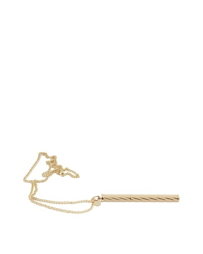 Campo Marzio Necklace with Ballpoint Pen, Gold/Ivory
