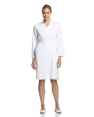 Carole Hochman Women’s Diamond Quilt Short Robe