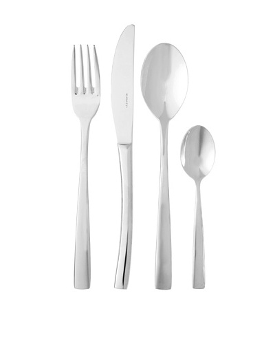 Casa Bugatti Tendence 24-Piece Flatware Set, Silver