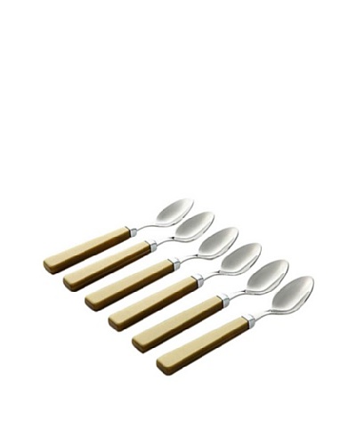 Casa Bugatti Set 6 Moka Spoons