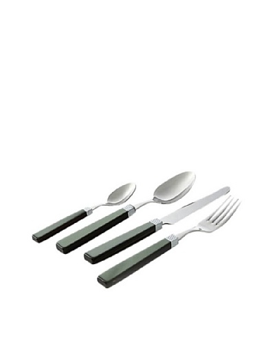 Casa Bugatti 24-Piece Diamante Flatware Set