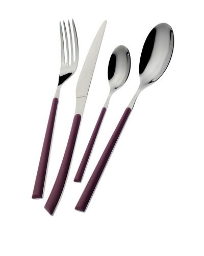 Casa Bugatti 24-Piece Stella Compact Box Flatware Set