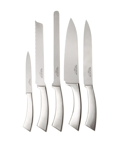 Casa Bugatti Glamour Knife Block With 5 Knives