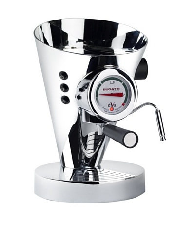 Casa Bugatti Diva Espresso Machine [Chrome]