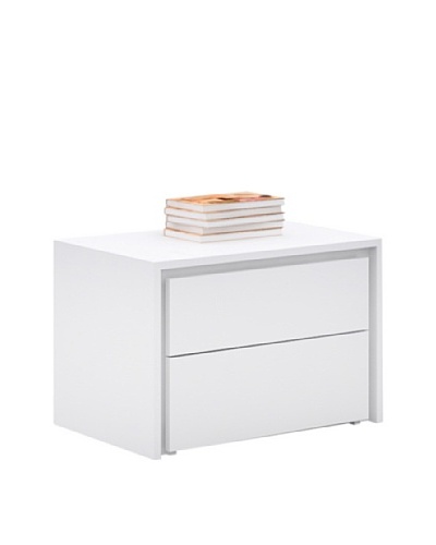 Casabianca Furniture Zen Nightstand, White