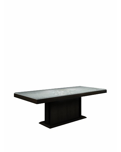 Casabianca Furniture Glacier Dining Table, Espresso