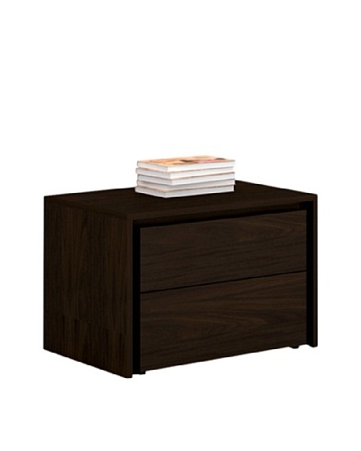 Casabianca Furniture Zen Nightstand, Espresso