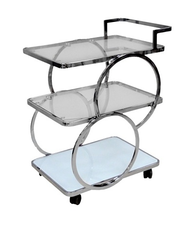 Casabianca Furniture Potenza Bar Cart