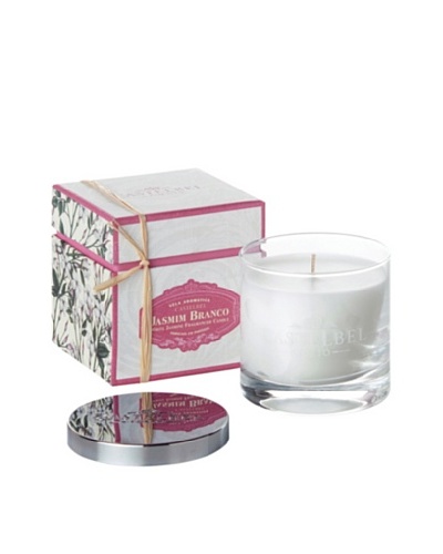 Castelbel 8-Oz. White Jasmine Candle In Glass Vessel