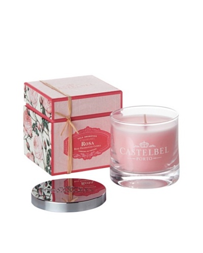 Castelbel 8-Oz. Rose Candle In Glass Vessel