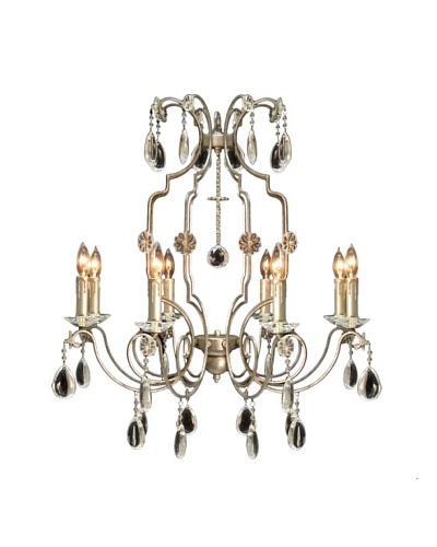 Castilian Sinatra Chandelier, Platinum