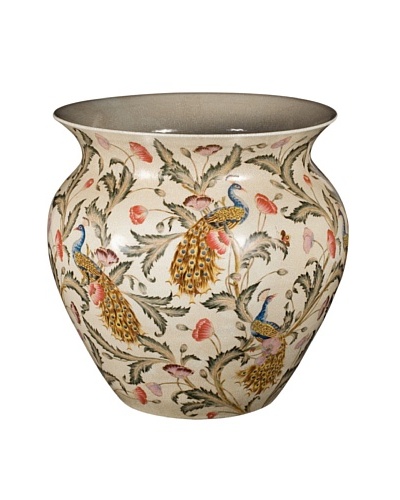 Castilian Floral Bowl, Beige