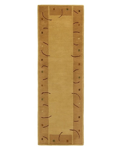 Chandra Metro Rug, Light Brown, 2' 6 x 7' 6 Runner