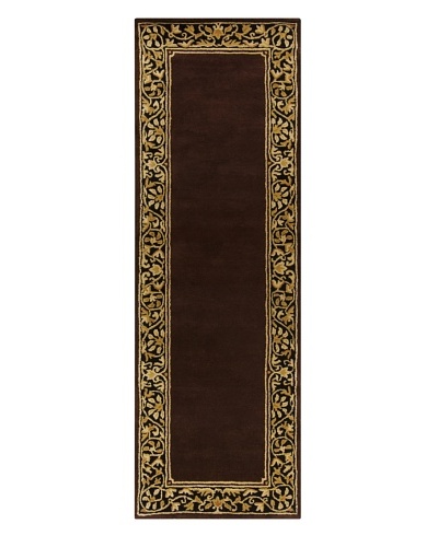 Chandra Ceri Rug, Brown, 2' 6 x 7' 6 Runner
