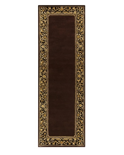 Chandra Ceri Rug, Brown, 2' 6 x 7' 6 Runner