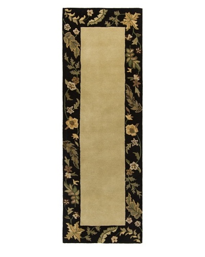 Chandra Metro Rug, Brown/Black/Green, 2' 6 x 7' 6 Runner