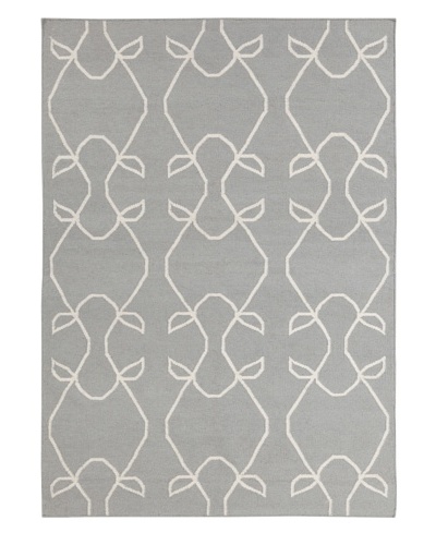 Chandra Stephanie Rug, Grey/Ivory, 5' x 7'