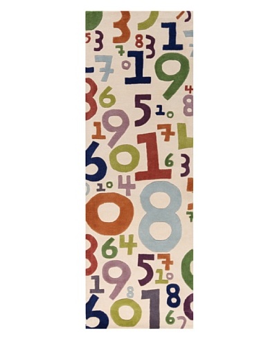 Chandra Kids Rug, Multi, 2' 6 x 7' 6 Runner