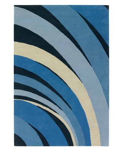 Chandra Counterfeit Studio Hand Tufted Wool Rug [Blue Skies]