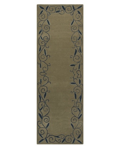 Chandra Antara Rug, Grey/Blue, 2' 6 x 7' 6 Runner