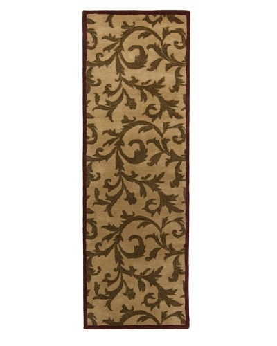 Chandra Antara Rug, Brown, 2′ 6″ x 7′ 6″ Runner