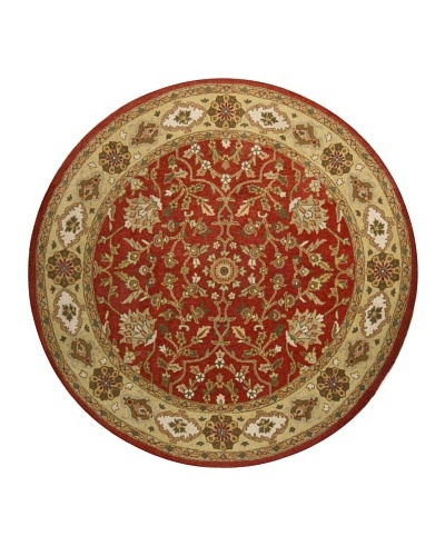 Chandra Adonia Rug, Red, 7' 9 Round