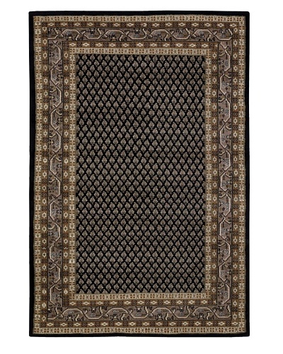 Chandra Walbrook Rug, Black/Brown, 7′ 9″ x 10′ 6″