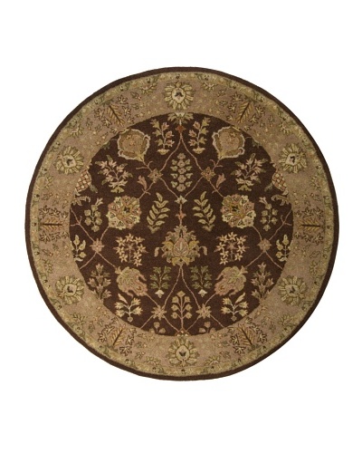 Chandra Adonia Rug, Brown, 7′ 9″ Round