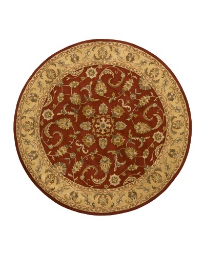 Chandra Metro Rug, Red, 7′ 9″ Round