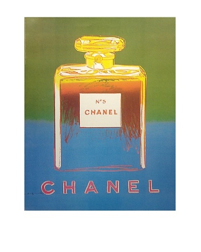 CHANEL No. 5 Andy Warhol Ad Poster c1997