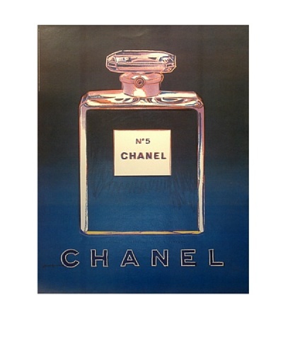 CHANEL No. 5 Andy Warhol Ad Poster c1997