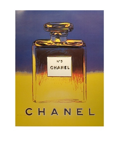 CHANEL No. 5 Andy Warhol Ad Poster c1997