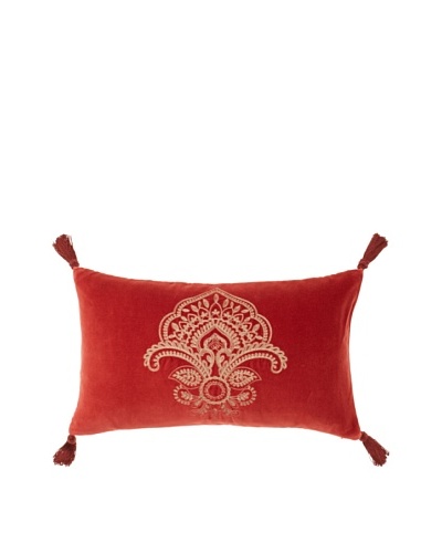 Charisma Paxton Pillow [Burnt Red]