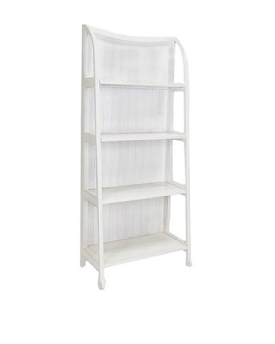 Charleston Display Stand, Whitewash