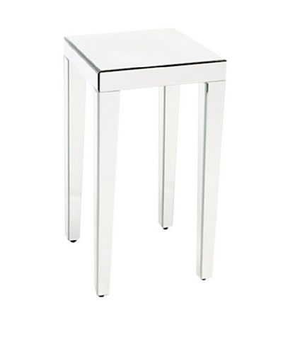 Charleston Beveled Mirror End Table