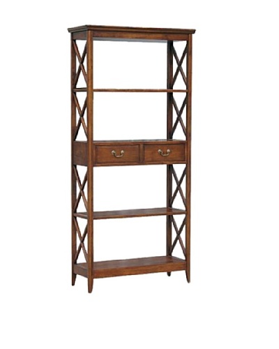 Charleston Eiffel Book Case, Brown