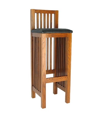 Charleston Bastool, Oak Finish