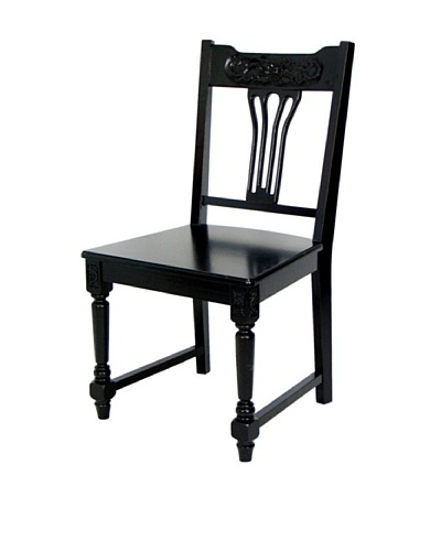 Charleston Tiger Chair, Dark Brown