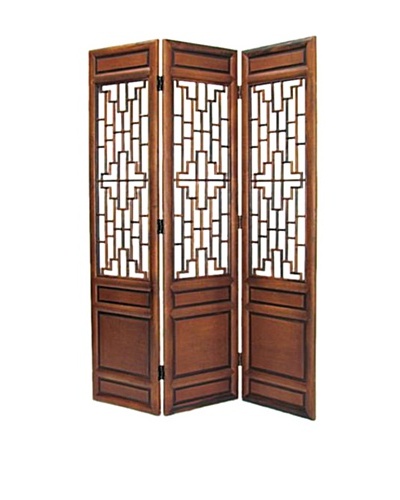 Charleston Cathay Screen, Walnut