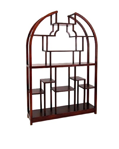 Charleston Étagère Display Unit, Dark Brown