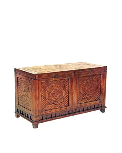 Charleston Bamboo Trunk, Walnut