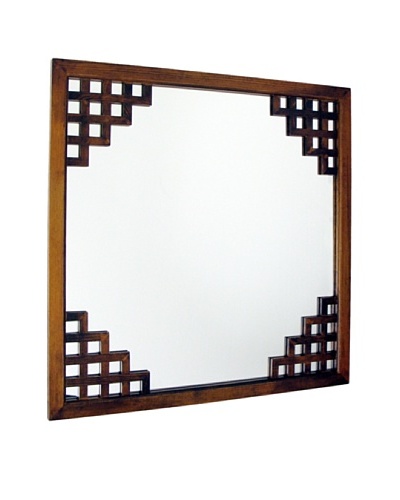 Charleston Paragon Mirror, Brown