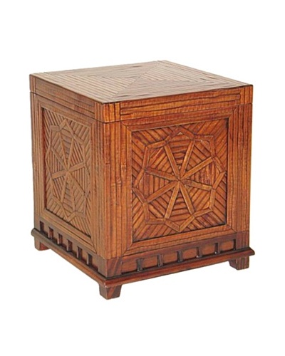 Charleston Bamboo Trunk, Walnut