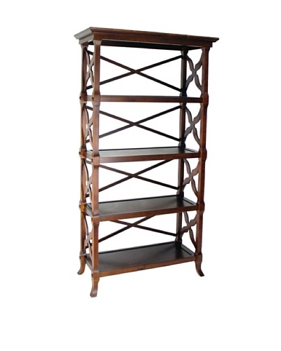 Charleston Charter Book Stand, Brown