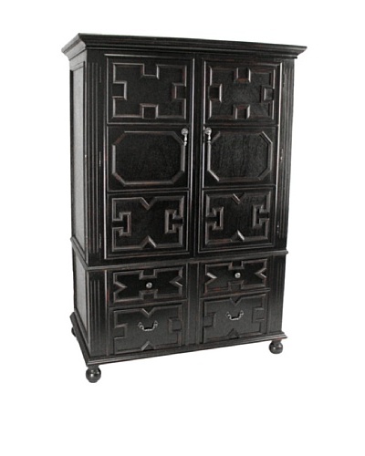 Charleston Younman Work Station, Antique Black