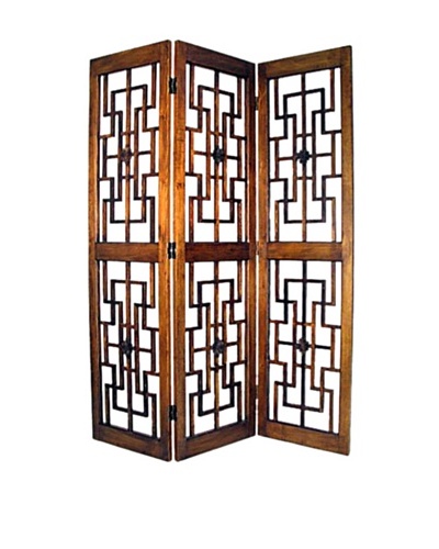 Charleston Red Chamber Screen, Brown