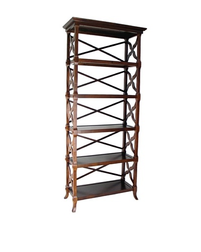 Charleston Charter Book Stand, Brown