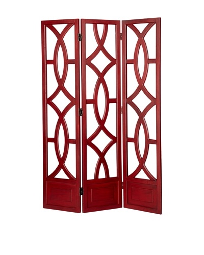 Charleston Furniture Geo Screen [China Red]