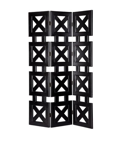 Charleston Furniture Check Screen [Antique Black]